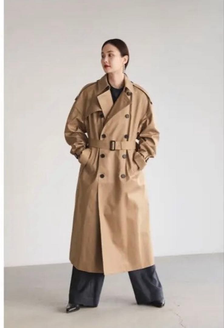 ハイク　TRENCH COAT BIG FIT トレンチコート　ビッグフィット