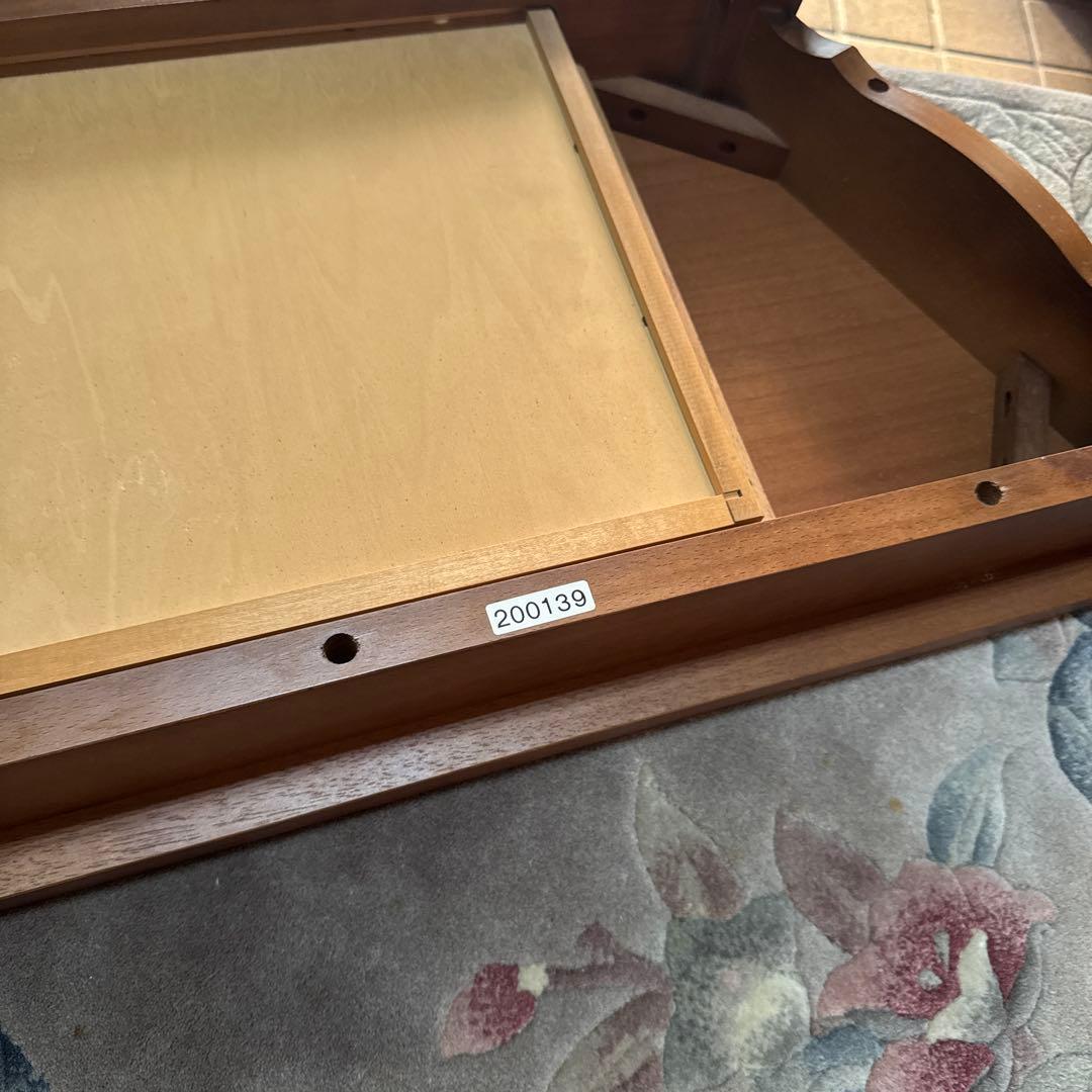 カリモク家具 猫脚 アンティークテーブル