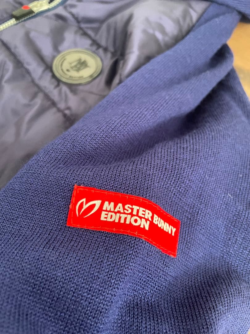 美品★マスターバニー★アウター兼中綿ゴルフワンピ★0