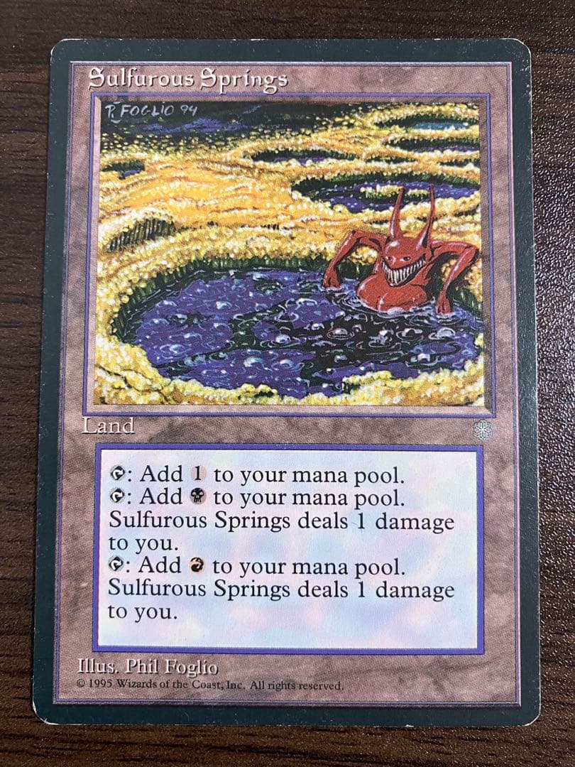 ケ*ト様 Sulfurous Springs 硫黄泉 アイスエイジ版4枚セット