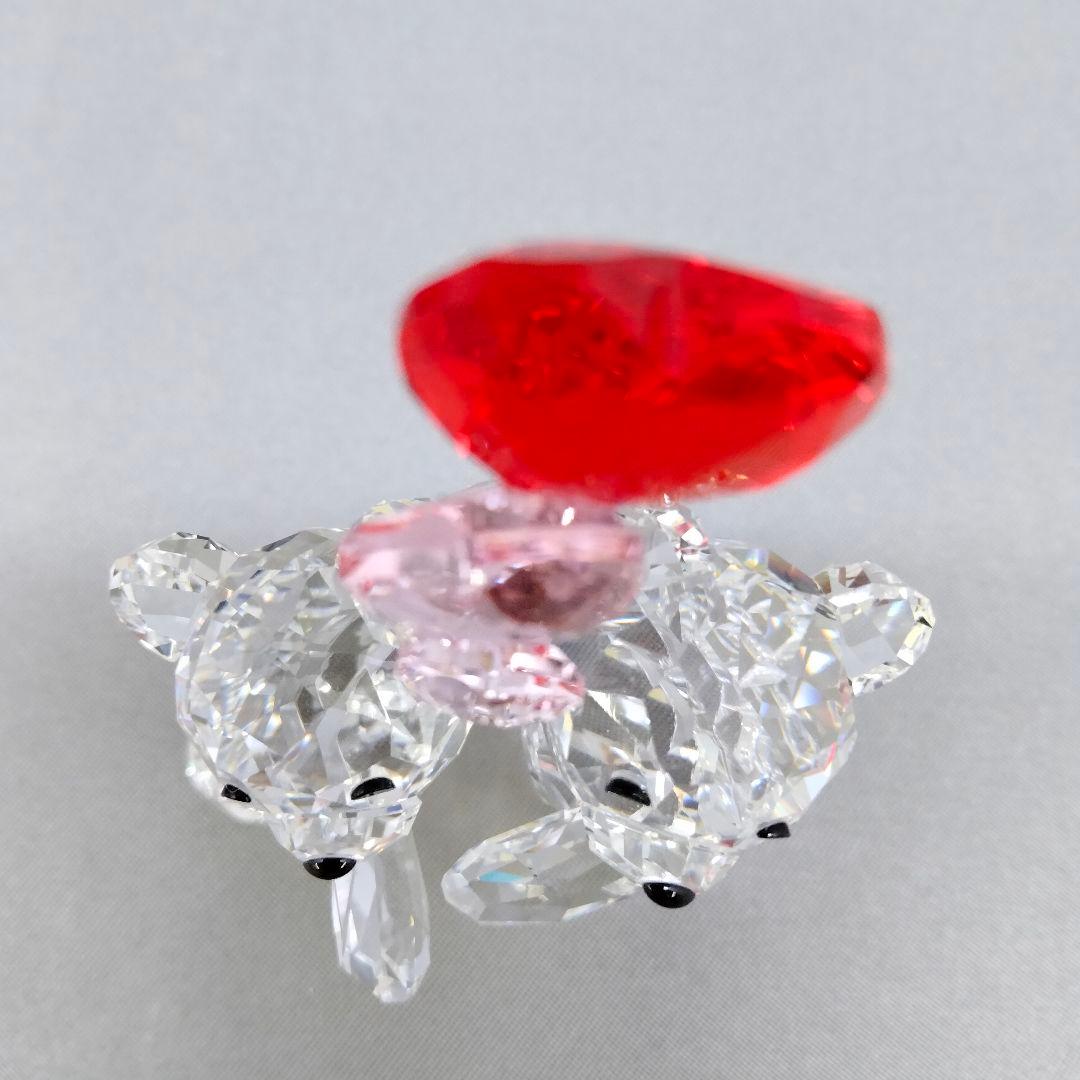 【値下げ】SWAROVSKI クリスベア　ハートバルーンズ　5185778