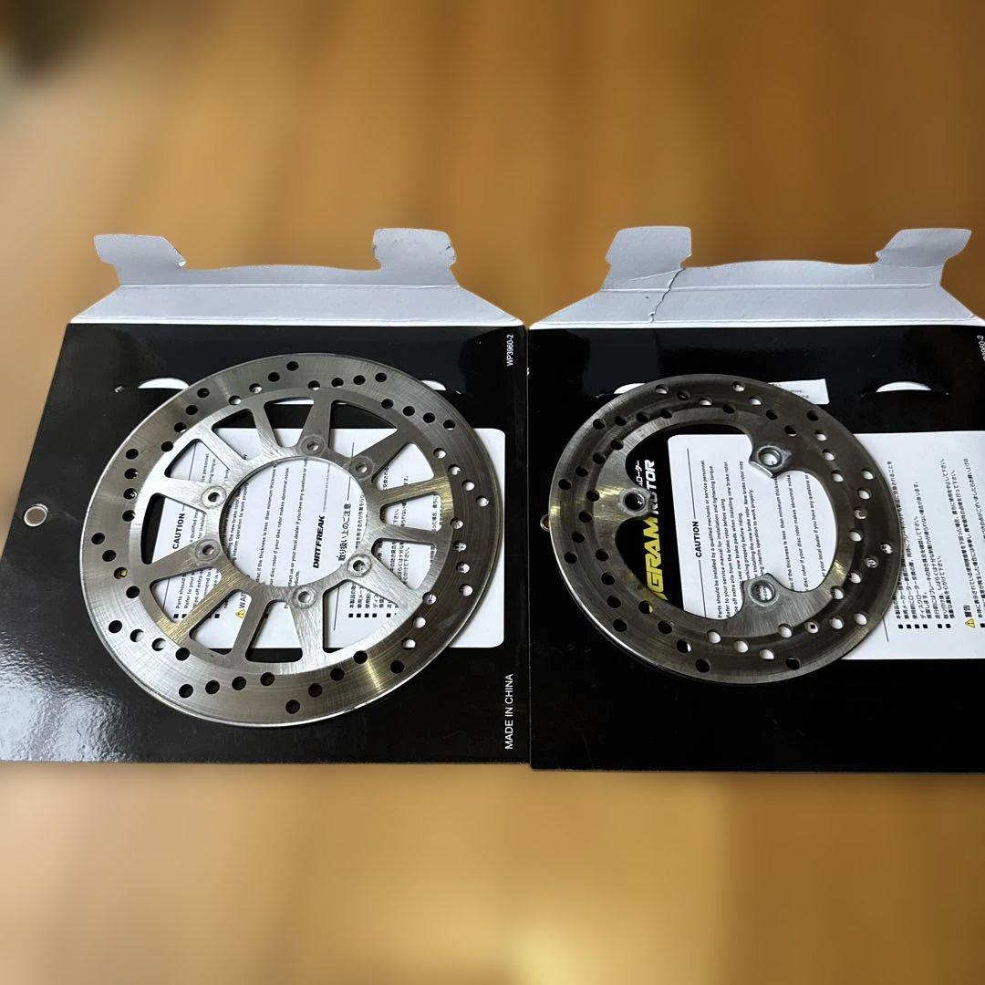 セロー250ファイナルエディション　ディスクローター前後