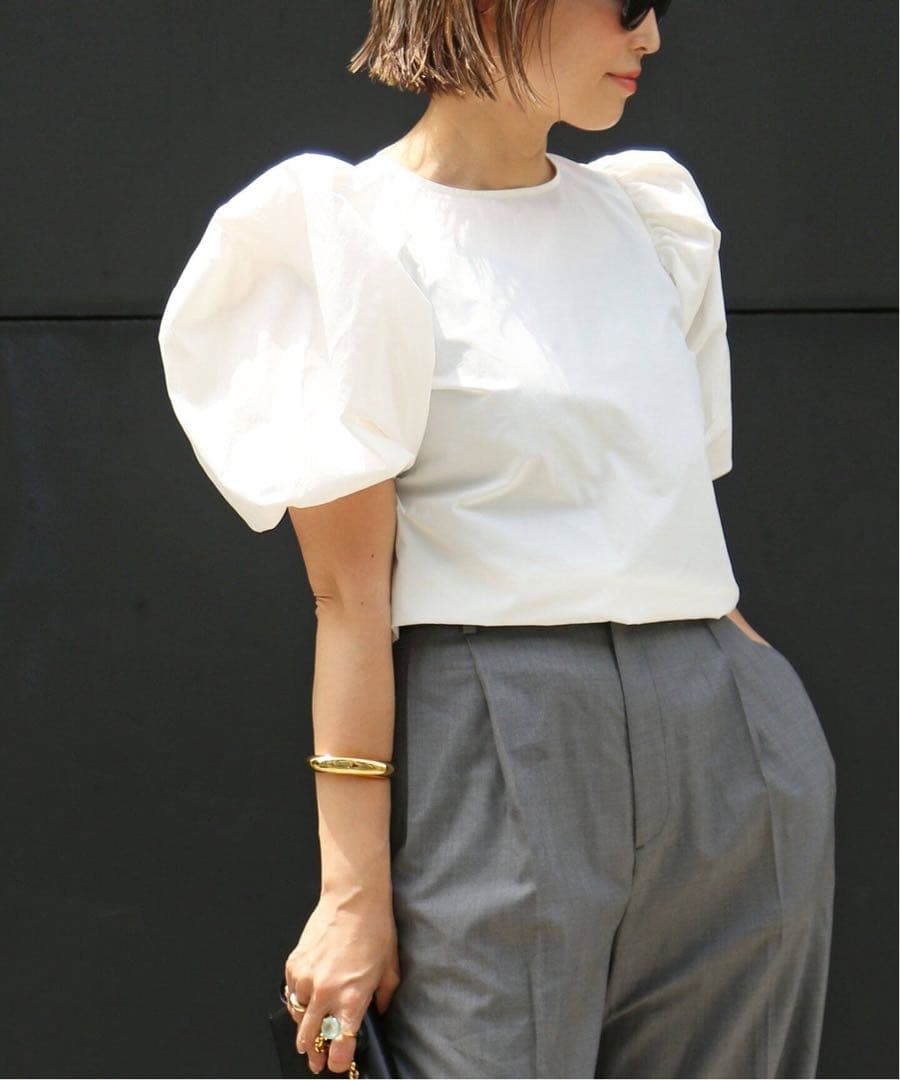 CELERI ドゥーズィエム クラス　バルーンスリーブトップス plage