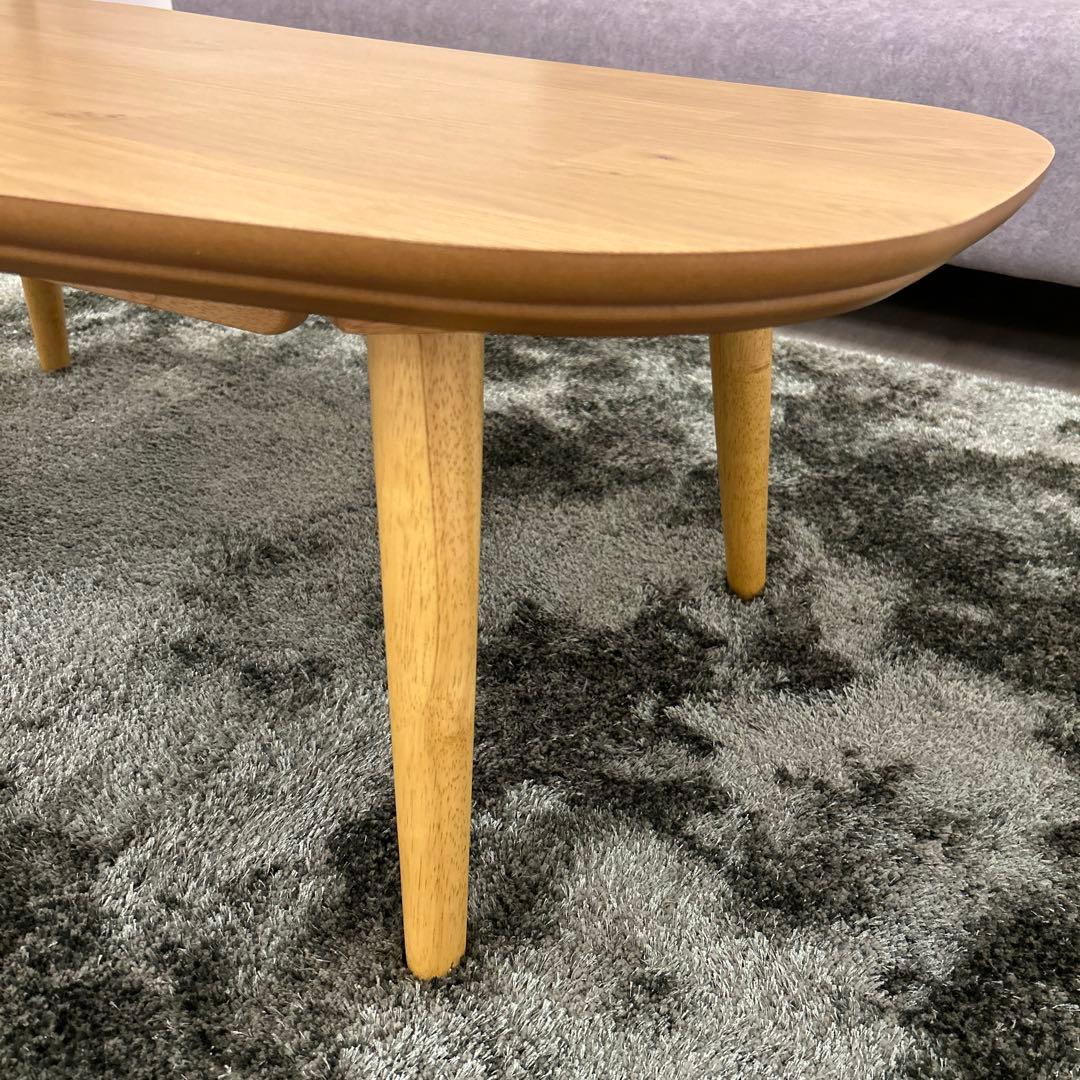 新品☆ビーンズ型こたつ 北欧風 マメ型 炬燵 暖卓 リビングコタツ おしゃれ