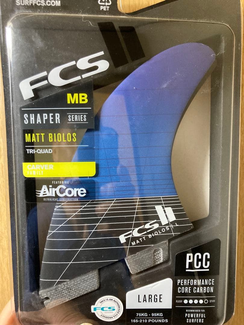 せいFCS2 エフシーエス マットバイオロス フィン トライ 3フィン L