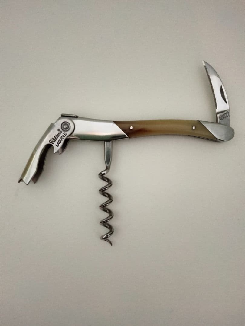 ★未使用シャトーラギオール ソムリエナイフ グランクリュブラウン