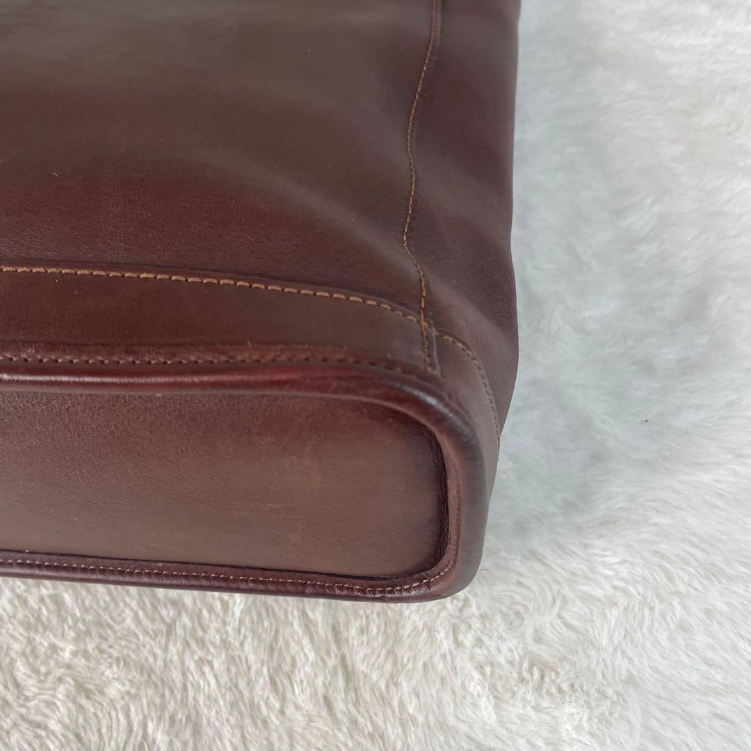 【美品】 OLD COACH オールドコーチ トートバッグ ブラウン 9305