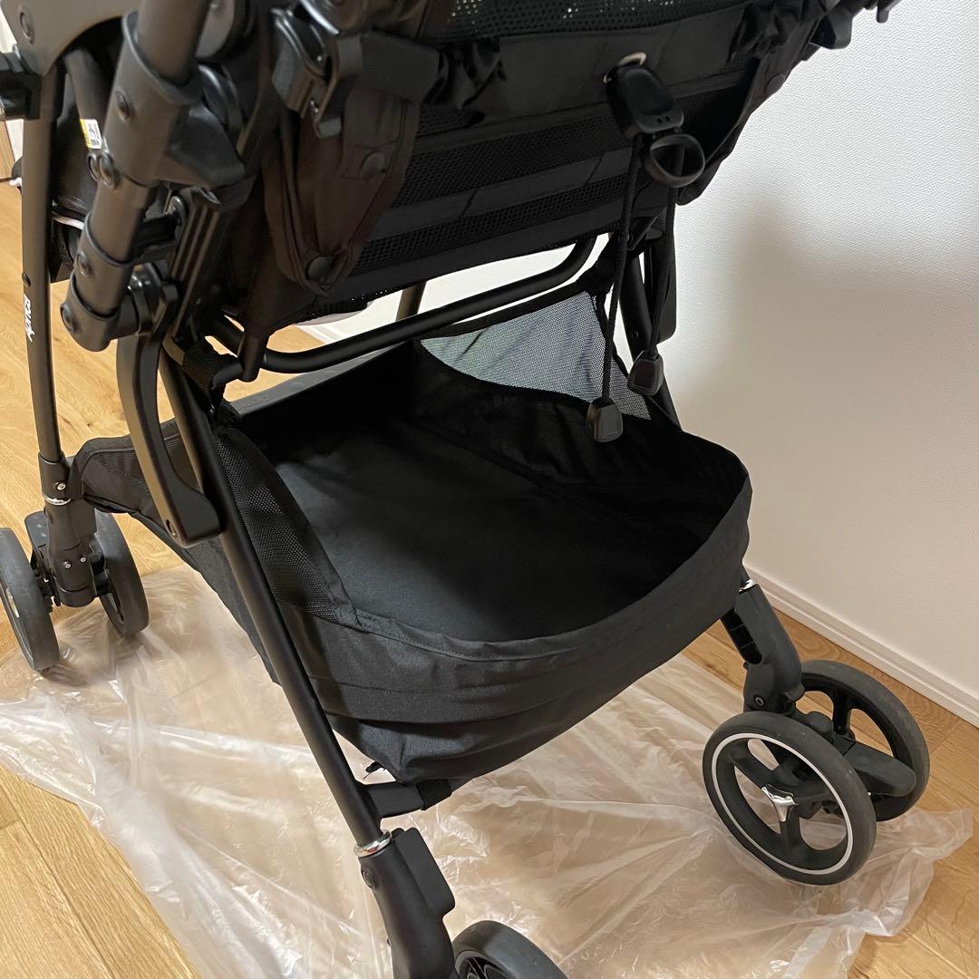 【美品】Aprica LUXUNA ベビーカー グレー アップリカ ラクーナ