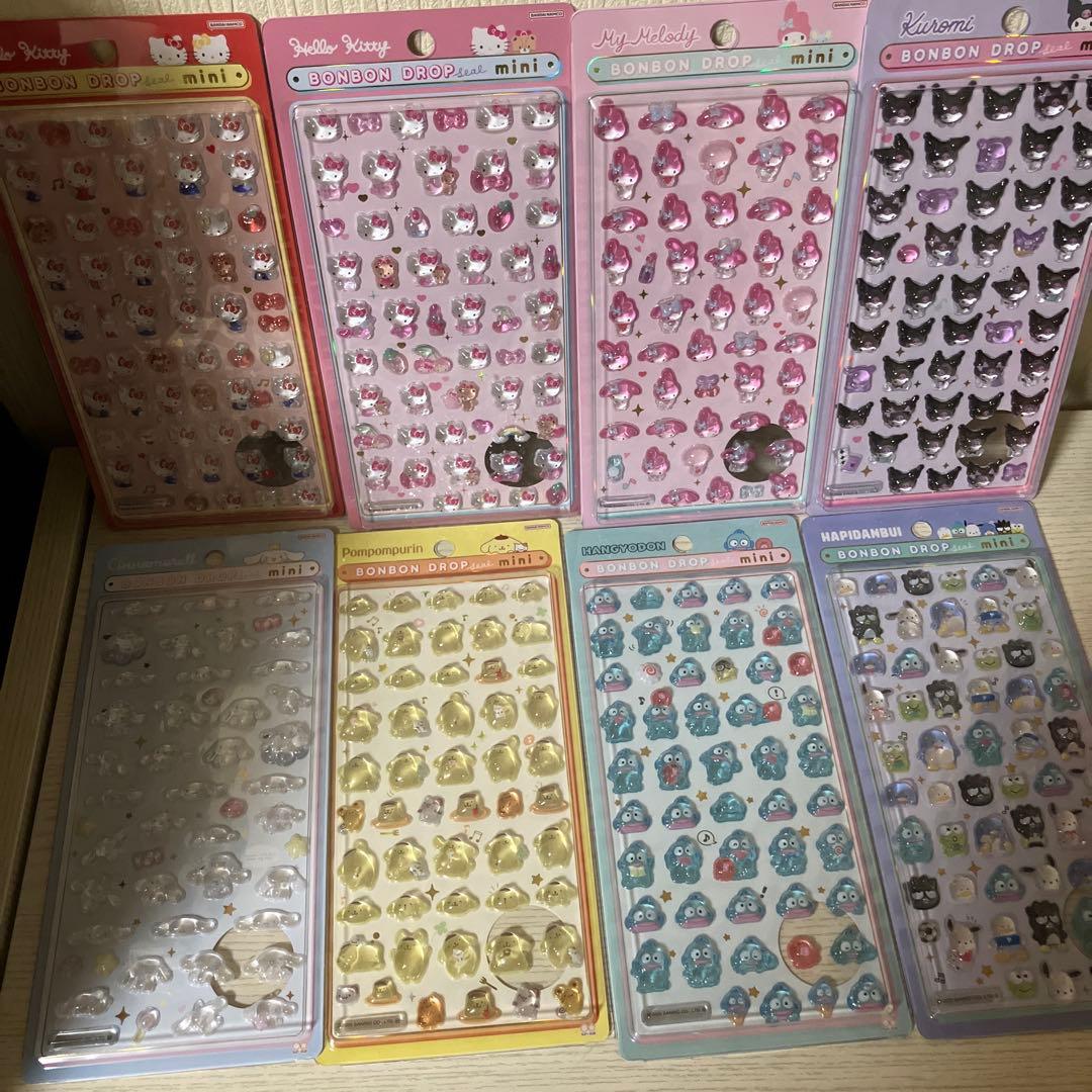 サンリオ ボンボンドロップシール ミニ