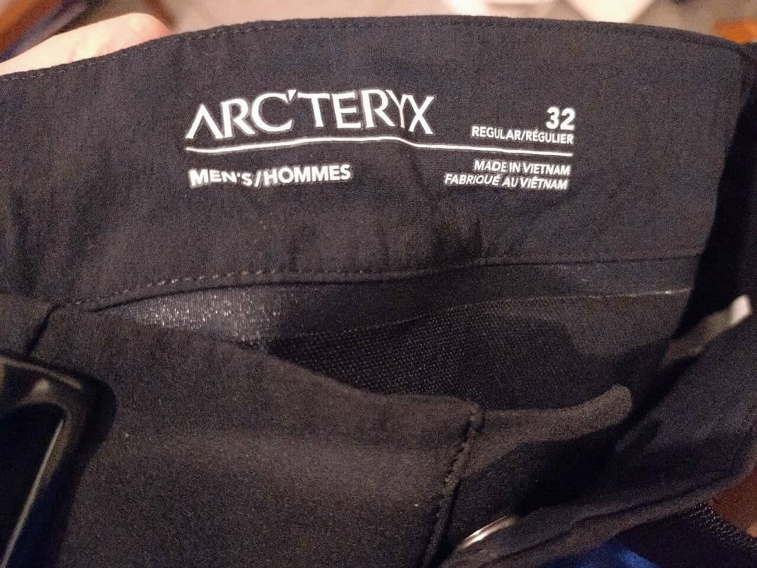 アークテリクス　ガンマパンツ　32 黒　ブラック　メンズ