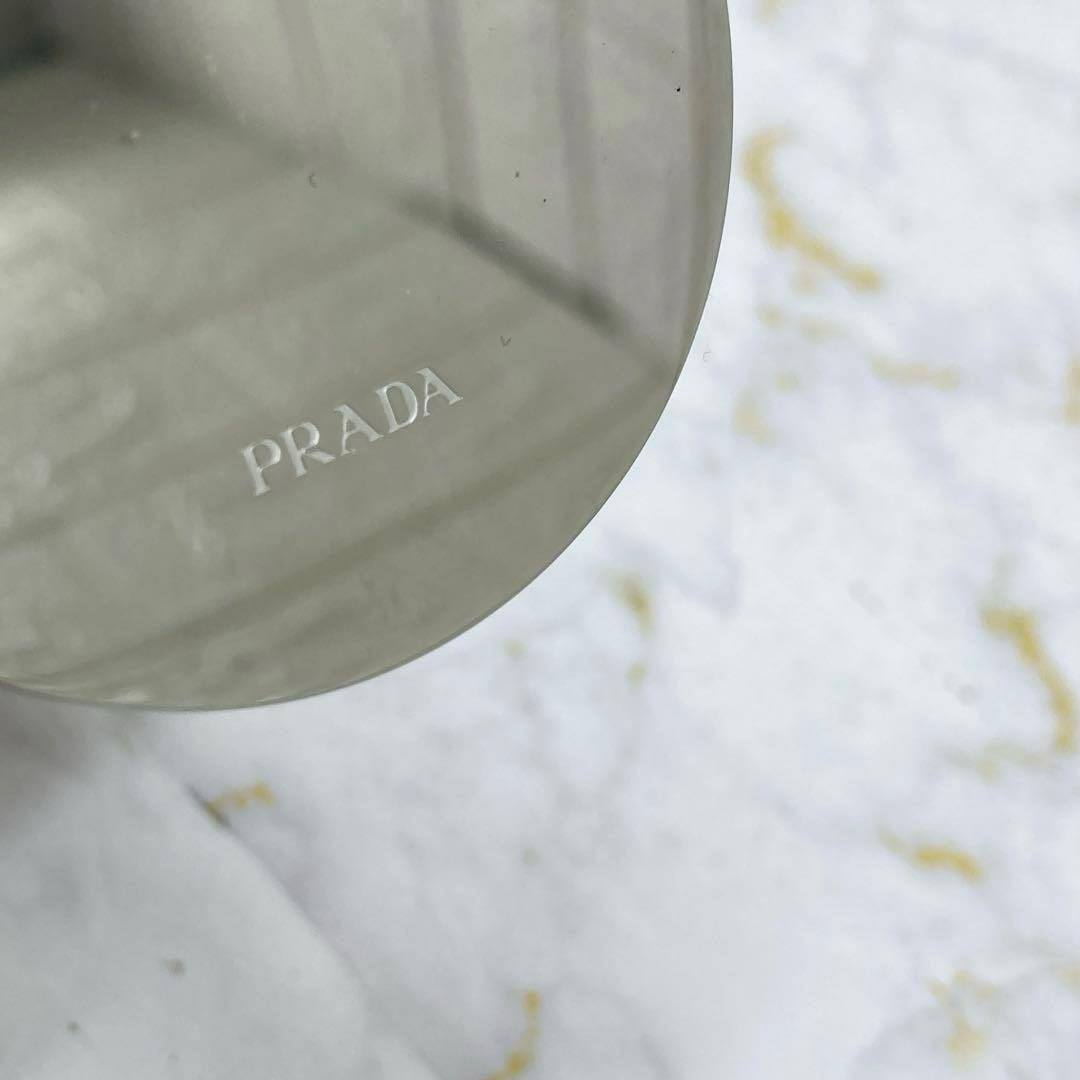 最終価格❣️新品PRADAプラダサフィアーノキーホルダーバッグチャーム鏡ミラー