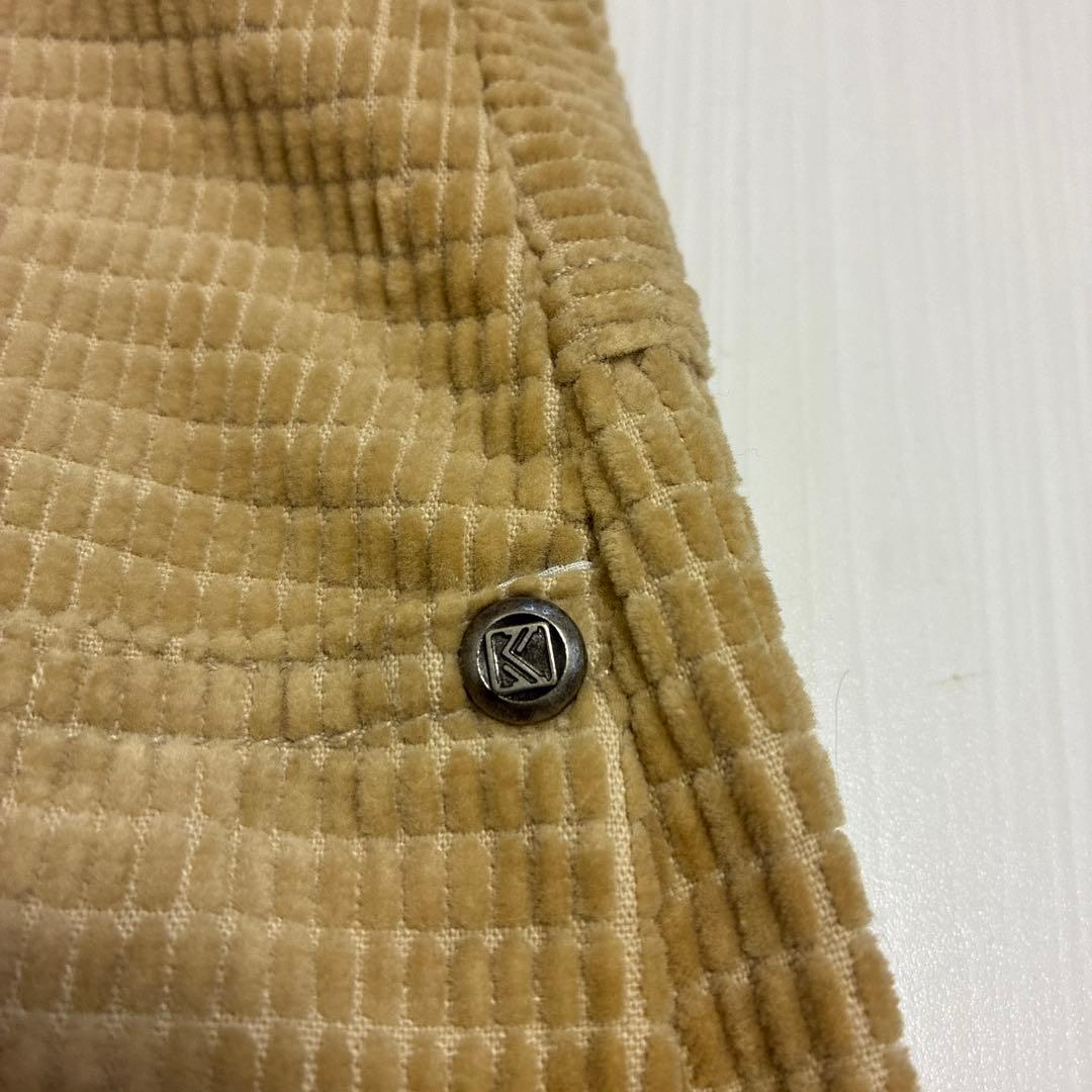 90'sビンテージ古着！Karl Kani コーデュロイ バギーパンツ ベージュ