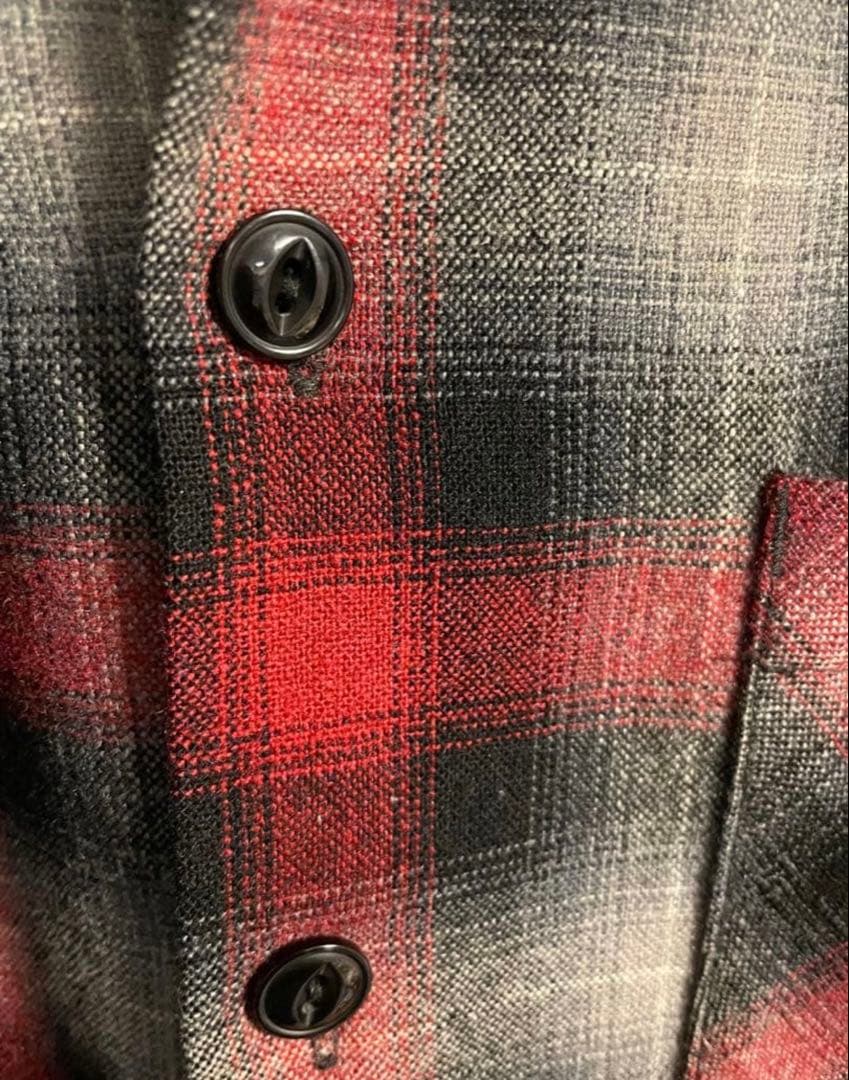 TENDERLOIN ウールチェックシャツ（欠品有）