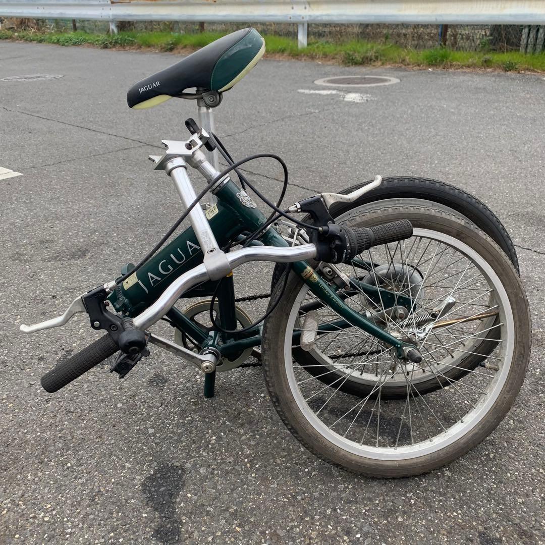 [734]引取限定 JAGUAR ジャガー 折り畳み自転車 Chubby Cat