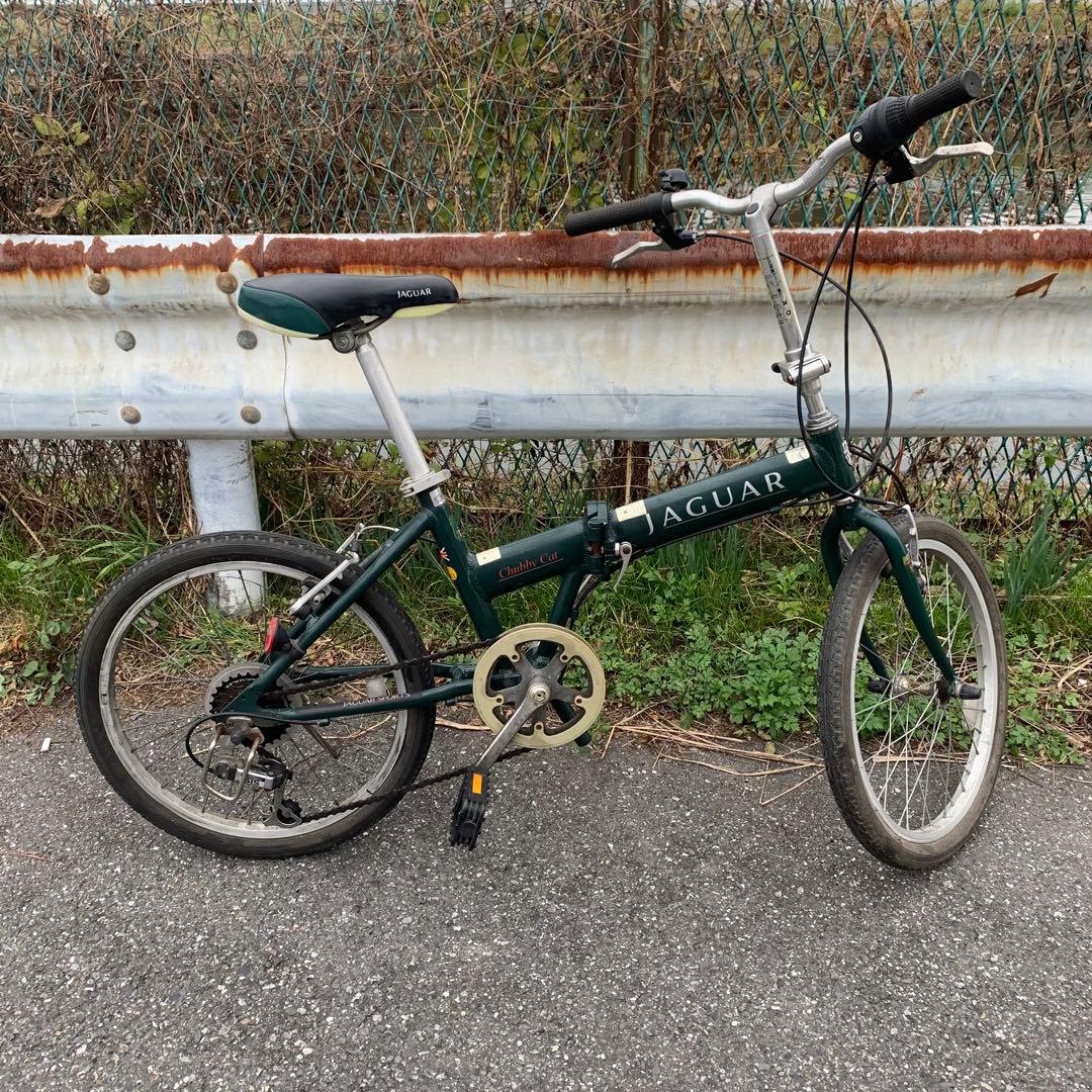 [734]引取限定 JAGUAR ジャガー 折り畳み自転車 Chubby Cat