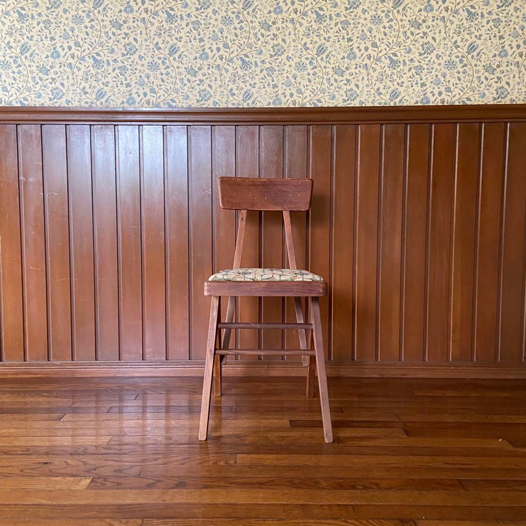 ビンテージ　チェア　椅子　古い椅子　アンティーク　昭和レトロ
