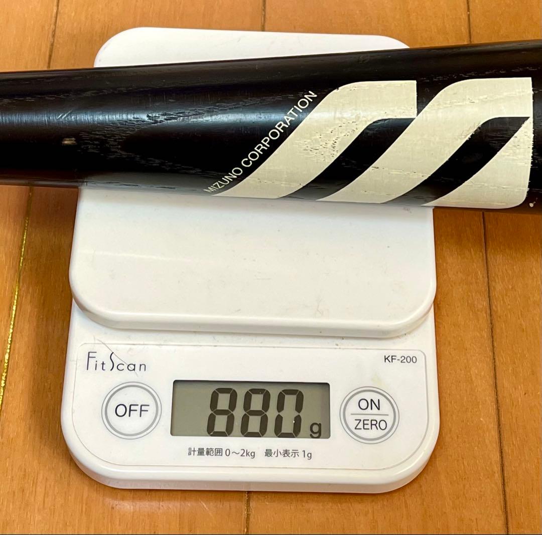 ミズノ MIZUNO 硬式木製バット　NPBマーク入り