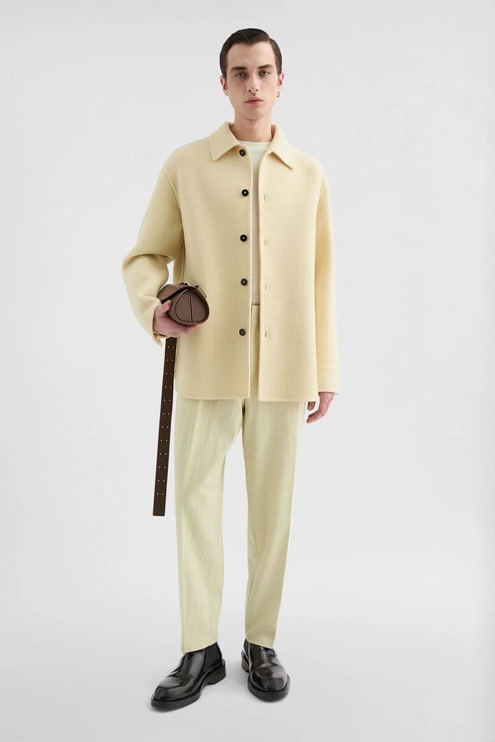 JILSANDER メルトンウール ジャケットコート Wardrobe