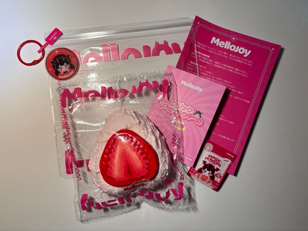 メロジョイ クリームまみれ大福 いちご マジックシュガーパウダー付き