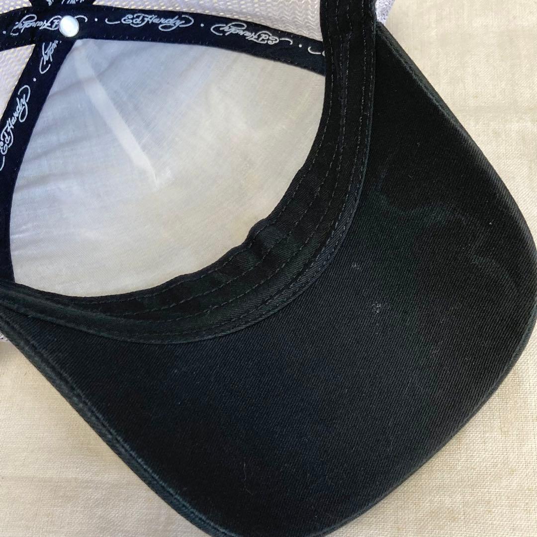 限定　Ed Hardy　キャップ　エドハーディー　ツイルメッシュ　帽子