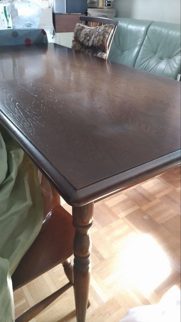 飛驒産業　楢一枚板ダイニングテーブル