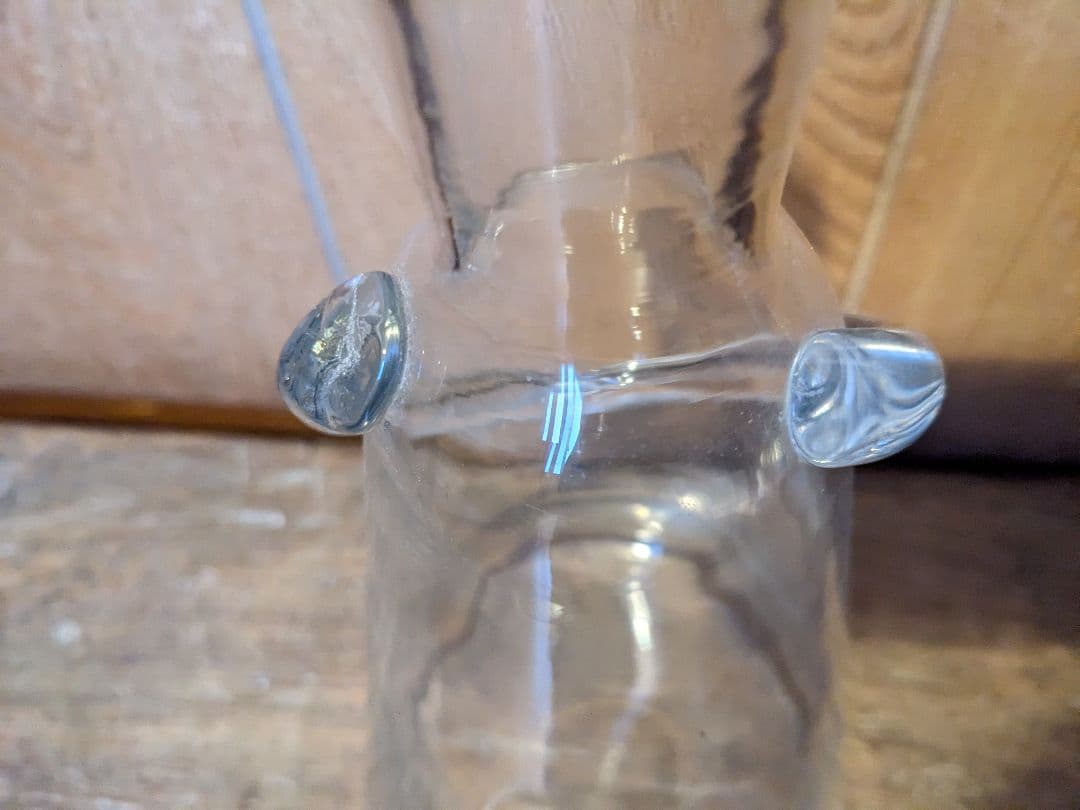 an01　Erik Hoglund エリックホグラン 人型デカンタ　透明　ボダ