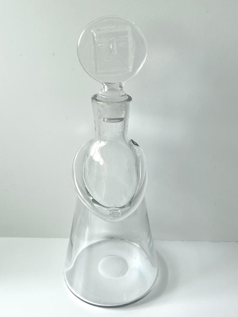 an01　Erik Hoglund エリックホグラン 人型デカンタ　透明　ボダ