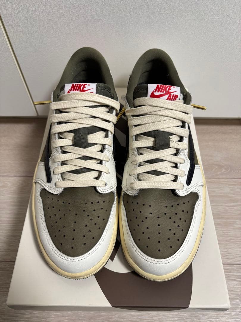 靴 AIR JORDAN 1 TRAVIS REVERSE OLIVE 26cm