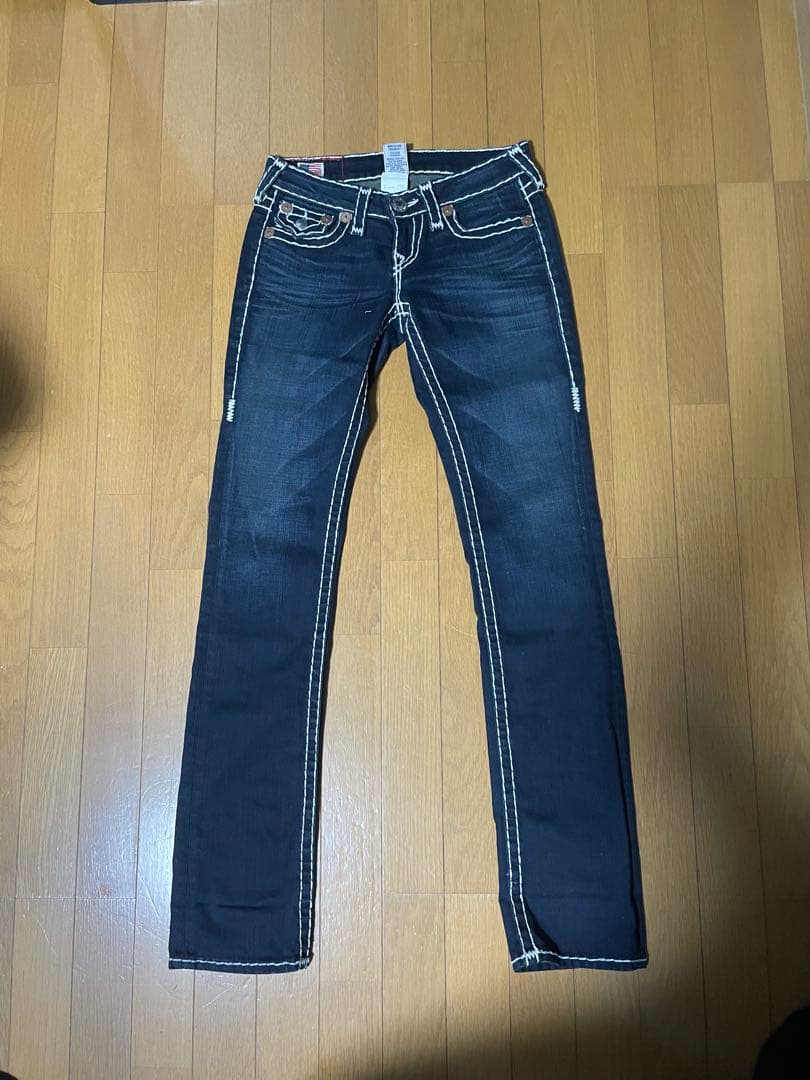 True Religion BILLY SUPER T 濃紺　美品　26