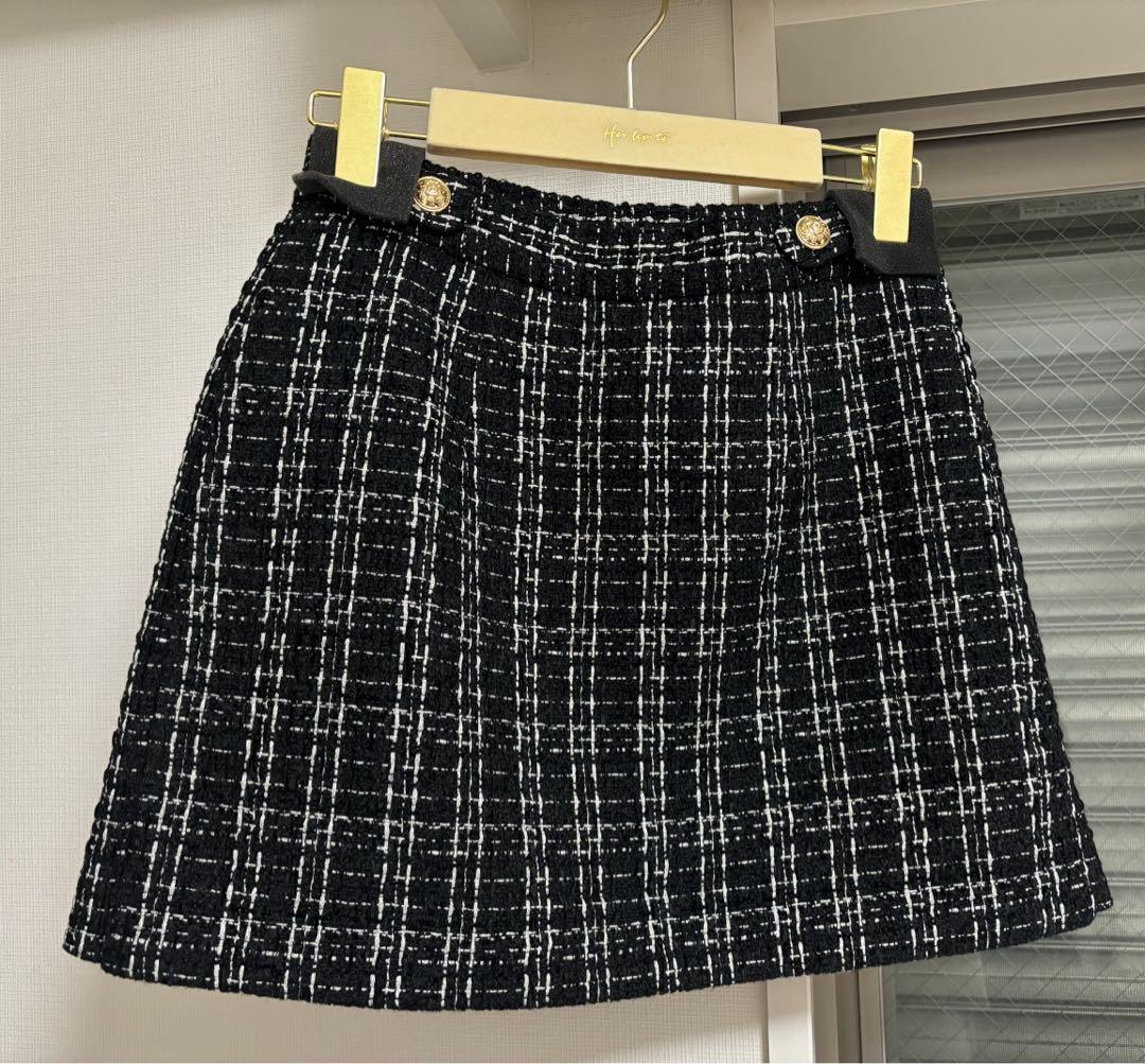 パンツ herlipto Verlet Tweed Mini Skort