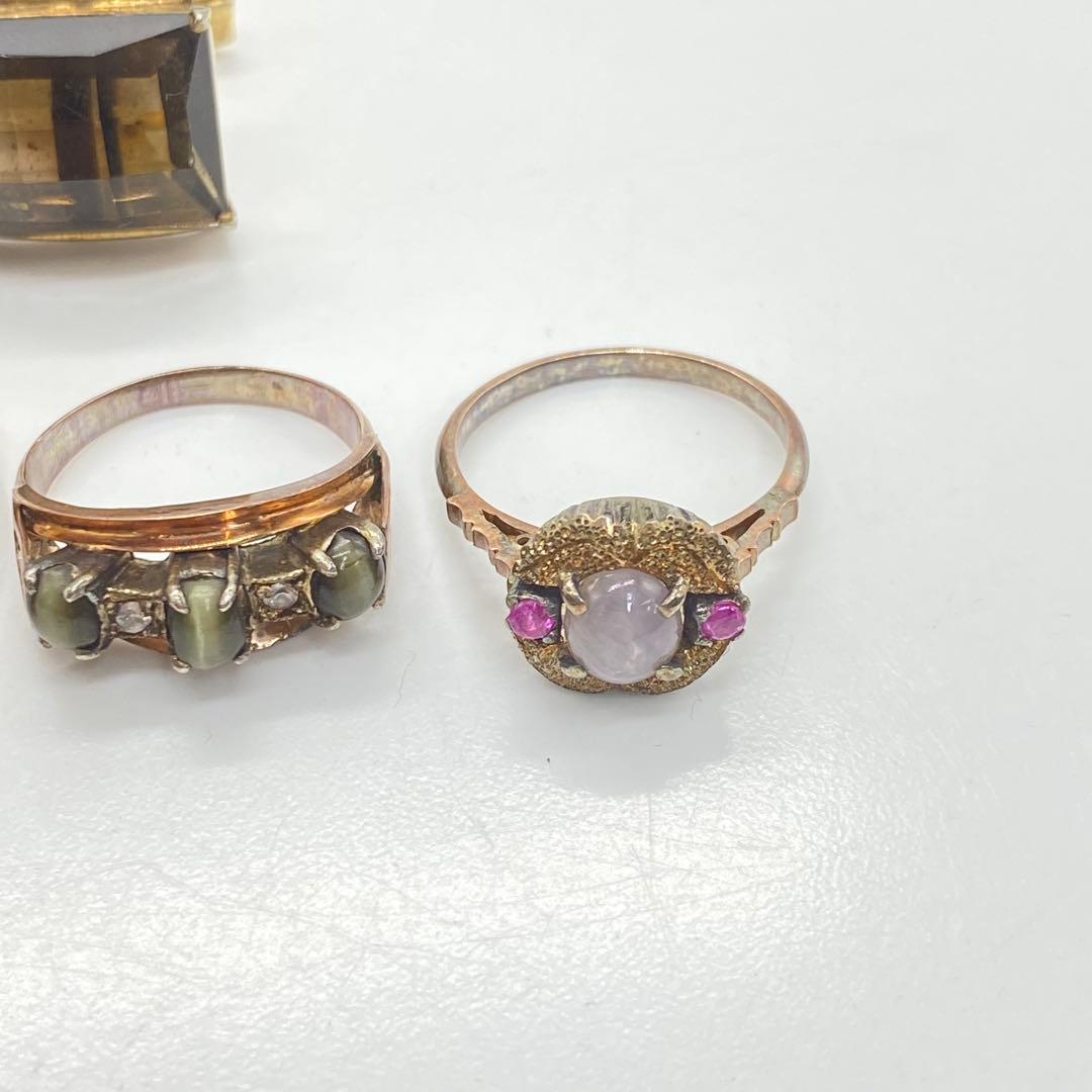 アクセサリーセット リング ブレスレット 指輪 まとめ 色石 ヴィンテージ