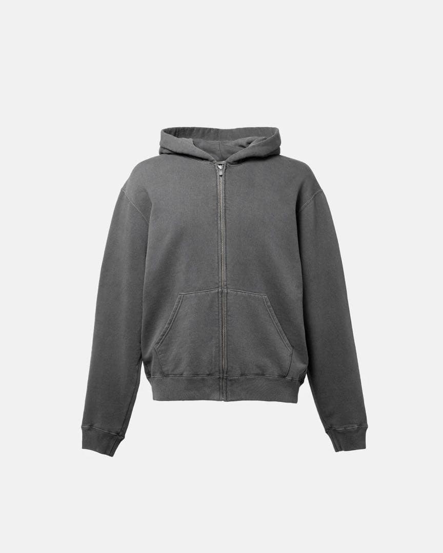 CORE LOOPWHEEL ZIP HOODIE BLACK サイズ2