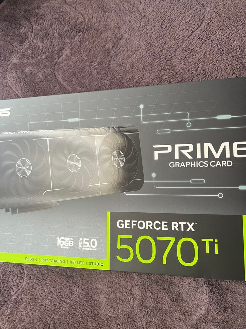 ナエASUS GeForce RTX 5070 Ti 16GB PRIME