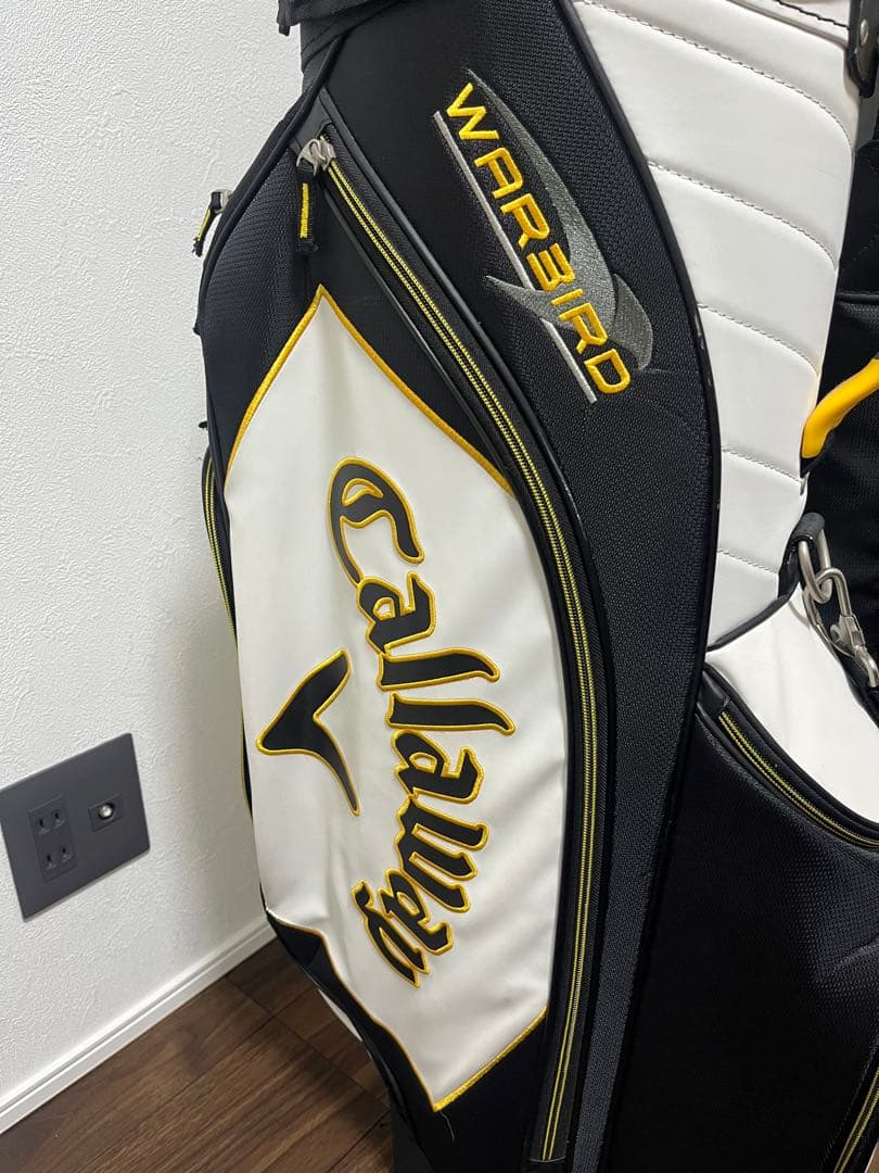 Callaway WARBIRD キャディバッグ 黒　白
