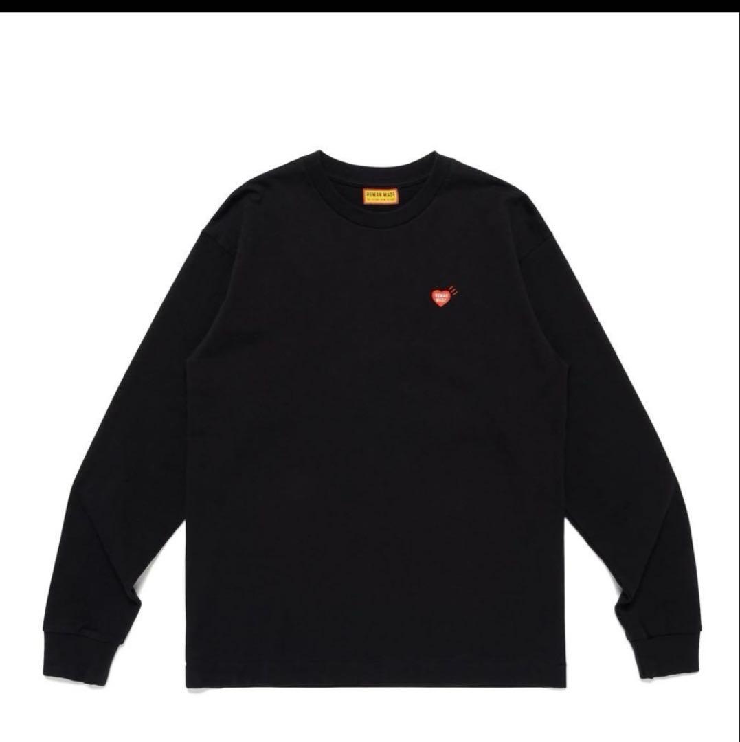 最安値　HUMAN MADE 長袖HEART BADGE L/S T-SHIRT