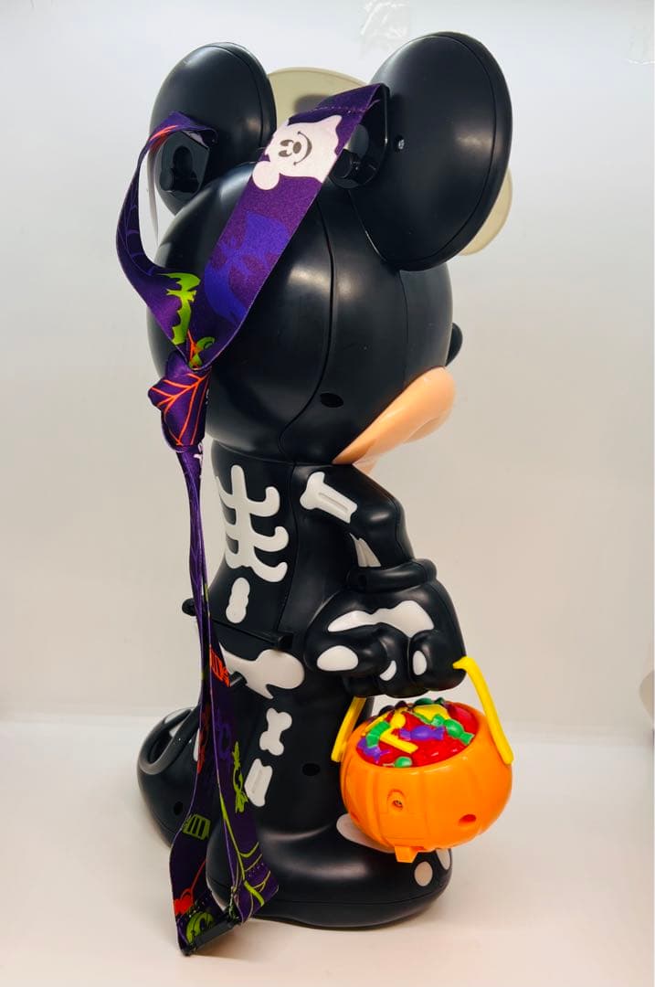 ディズニーランド　ポップコーンバケット　ミッキーマウス　スケルトン