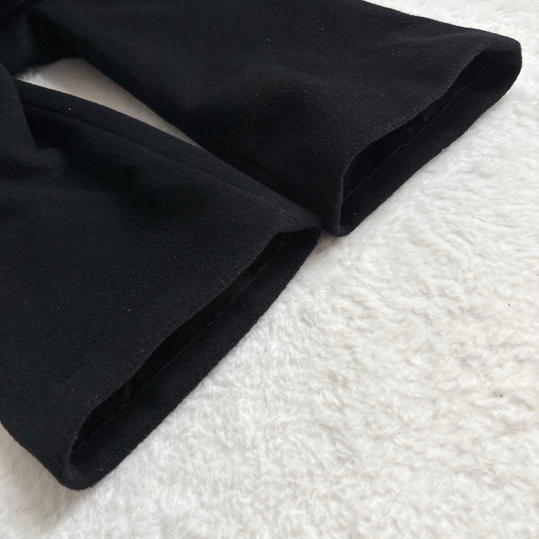 【美品】ANAYI アナイ ショートコート アンゴラ混 ブラック 日本製