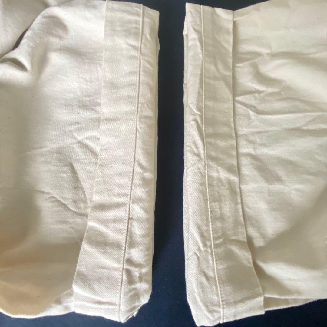 かぐれ⑅*コットンサロペット　オーバーオール 生成　アイボリー　大人カジュアル