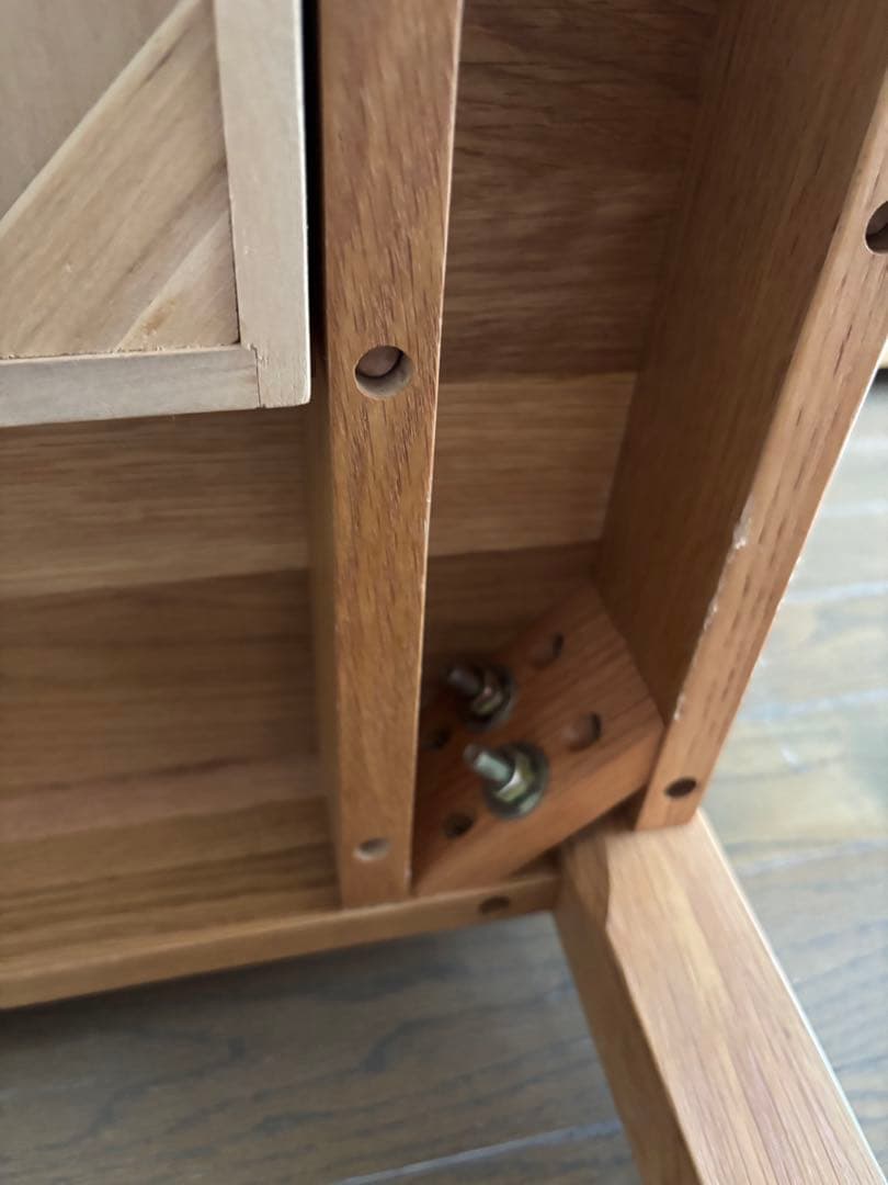 無印良品 無垢材ローテーブル（オーク材）