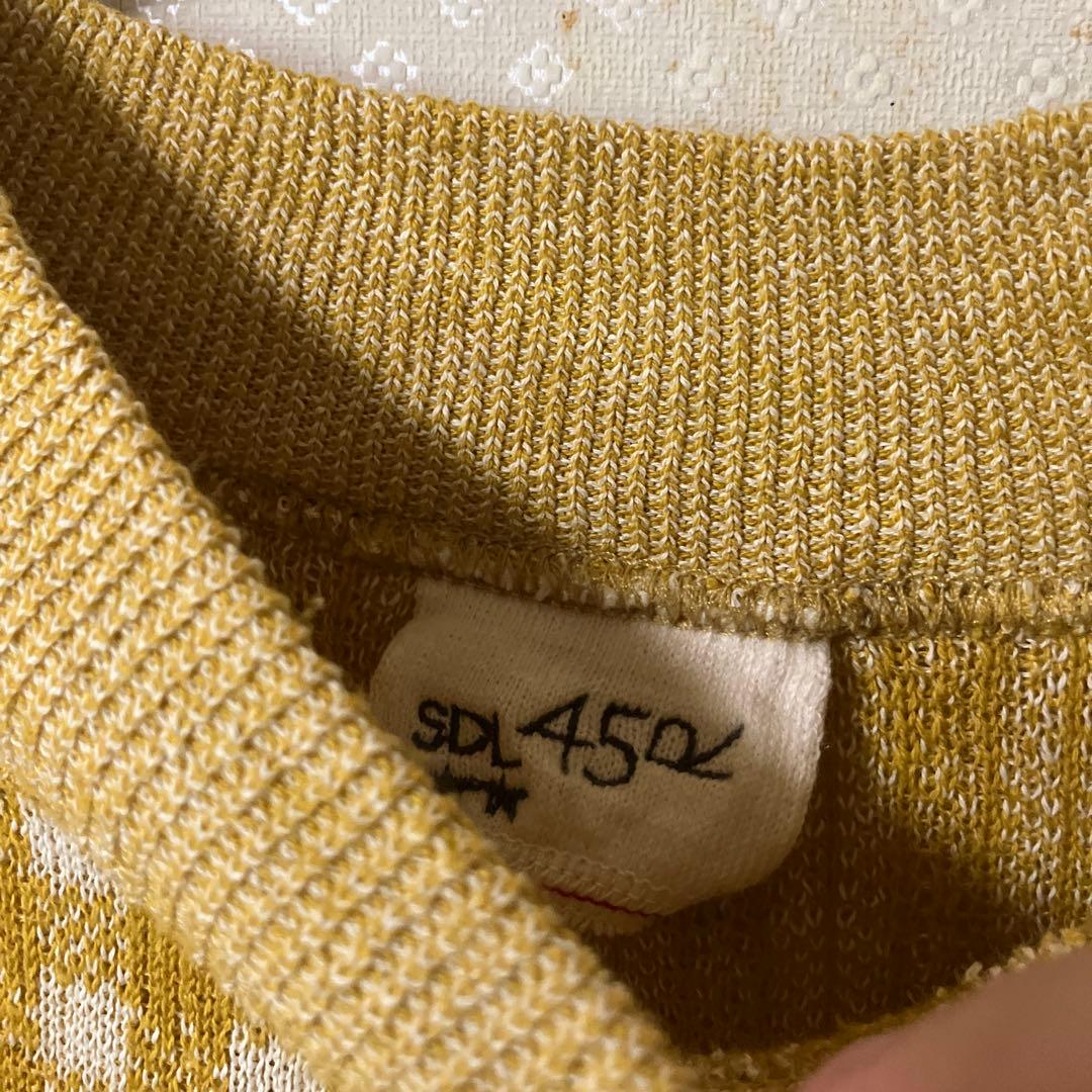 専用❗️ 45Ｒ ギンガムジャカードの908ヨックネック　45rpm