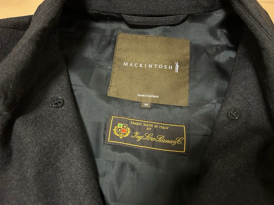 【定価132.000円】マッキントッシュ　ロロピアーナ　高級生地　トレンチコート