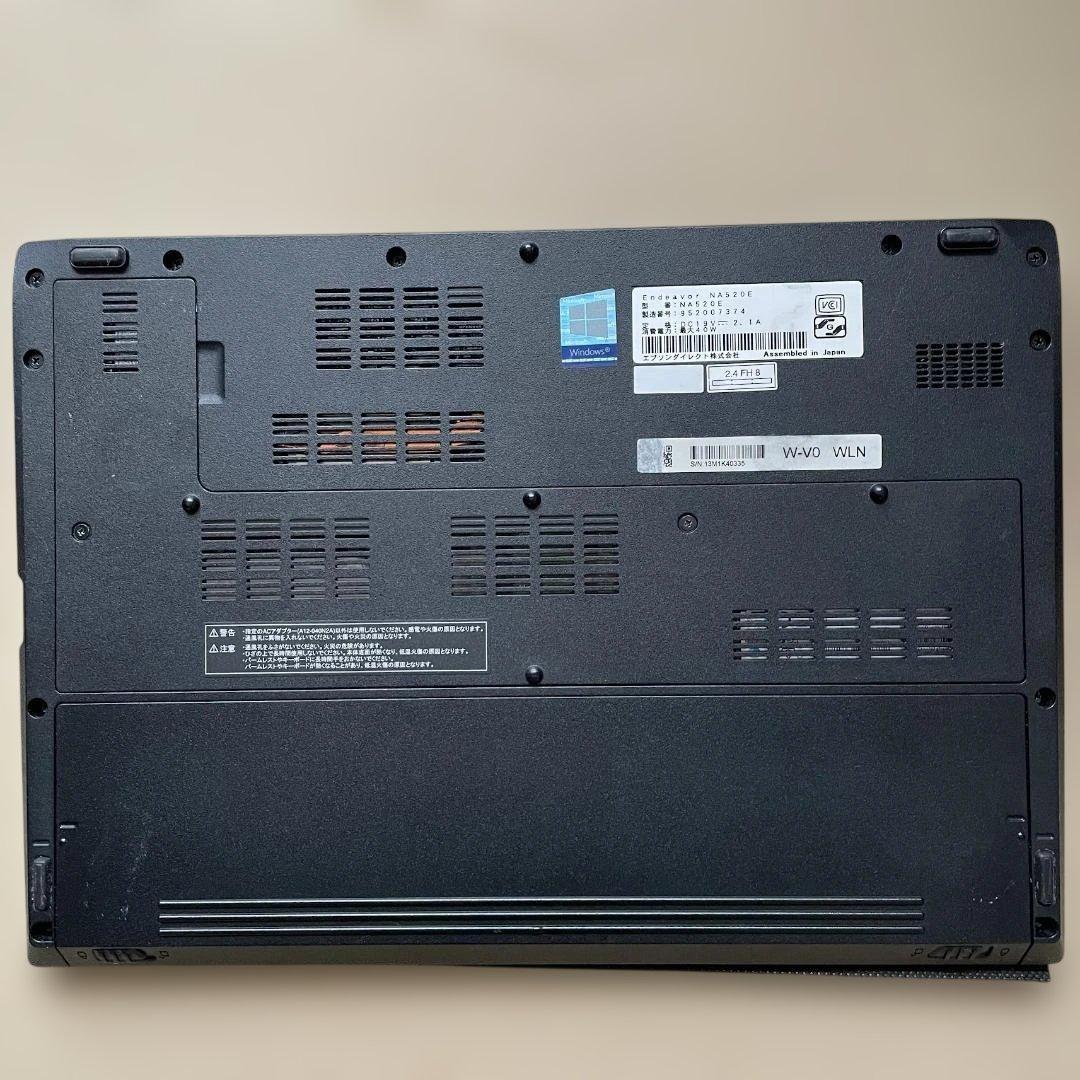 ち*ー様 EPSON Endeavor NA520E 純正電源ケーブル付き