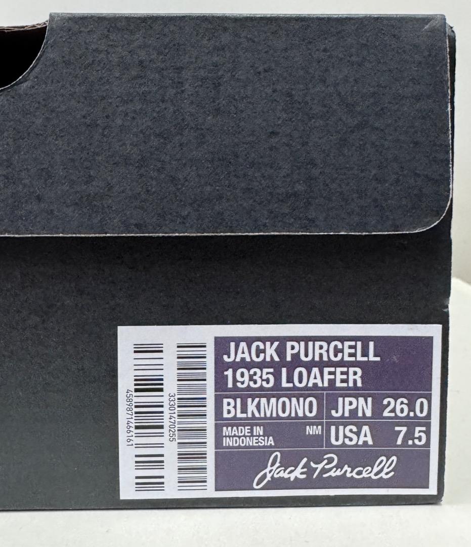 JACK PURCELL 1935 LOAFER 26.0 / ジャックパーセル