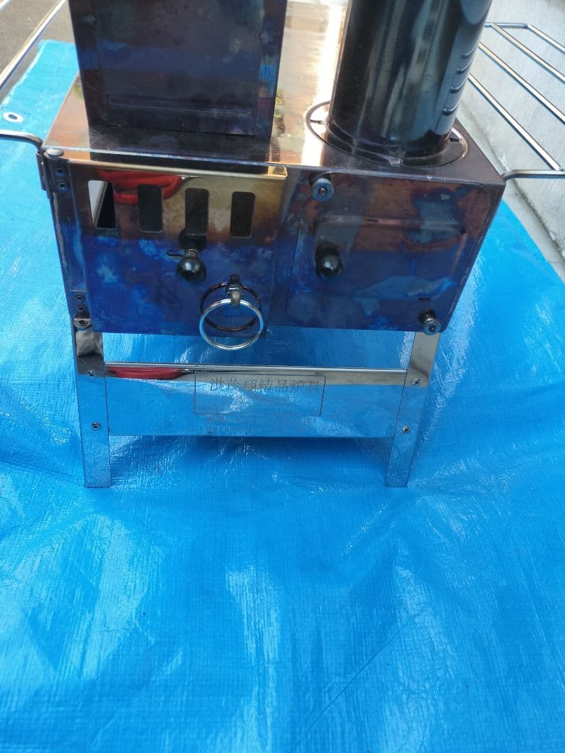 ロケットストーブ型薪ストーブ　中華製　激レア