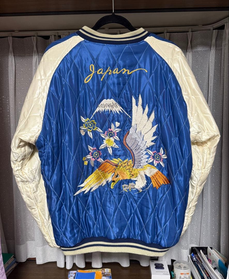 【美品】テーラー東洋 スカジャン XXXLサイズ ブラックTT15392 虎