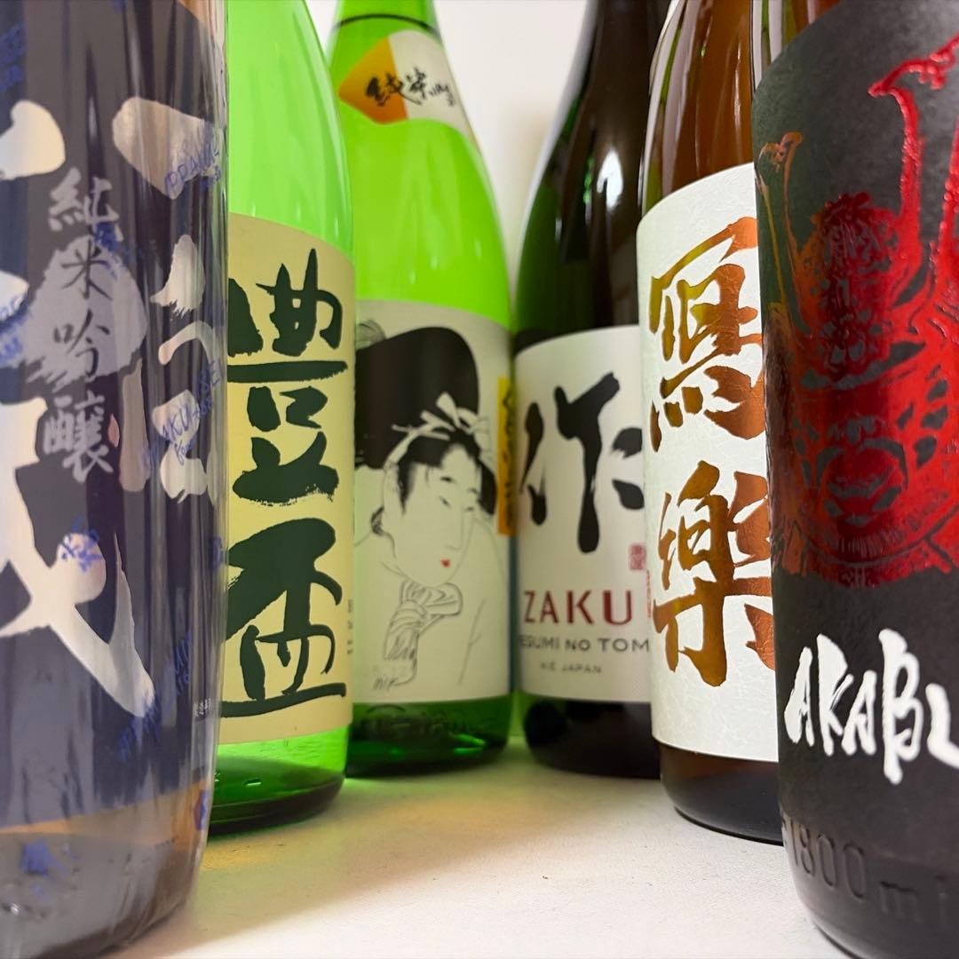 日本酒　1800㎖　6本セット