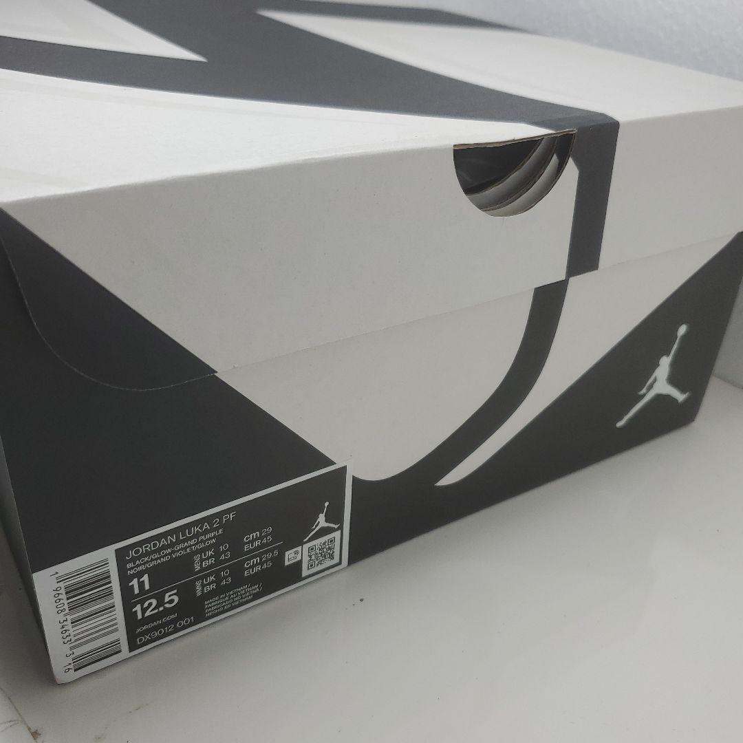 NIKE JORDAN LUKA2 PF 29cm ブラック/パープル