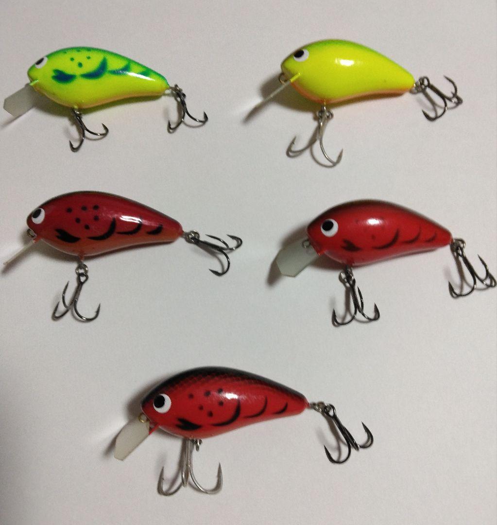 グルーバーズベンドスキルフルコラボクランクベイト5個セット