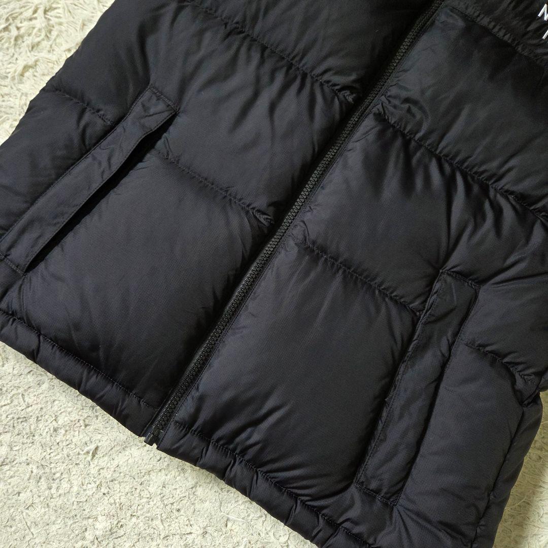 極美品 ノースフェイス ダウンベスト サイズL ブラック 洗える