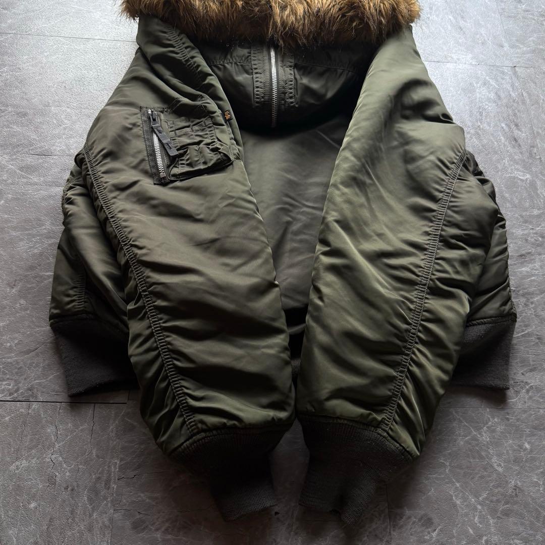 ALPHA N-2B MA1フライトジャケット 短丈